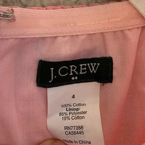 Pink JCrew Cocktail Dress